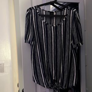 W5 striped summer blouse, great condition